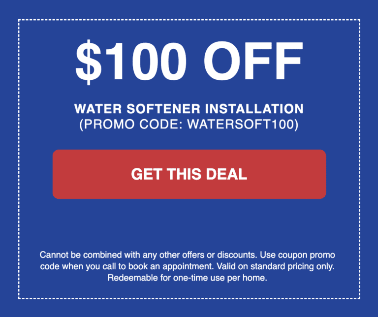 Water softener offer